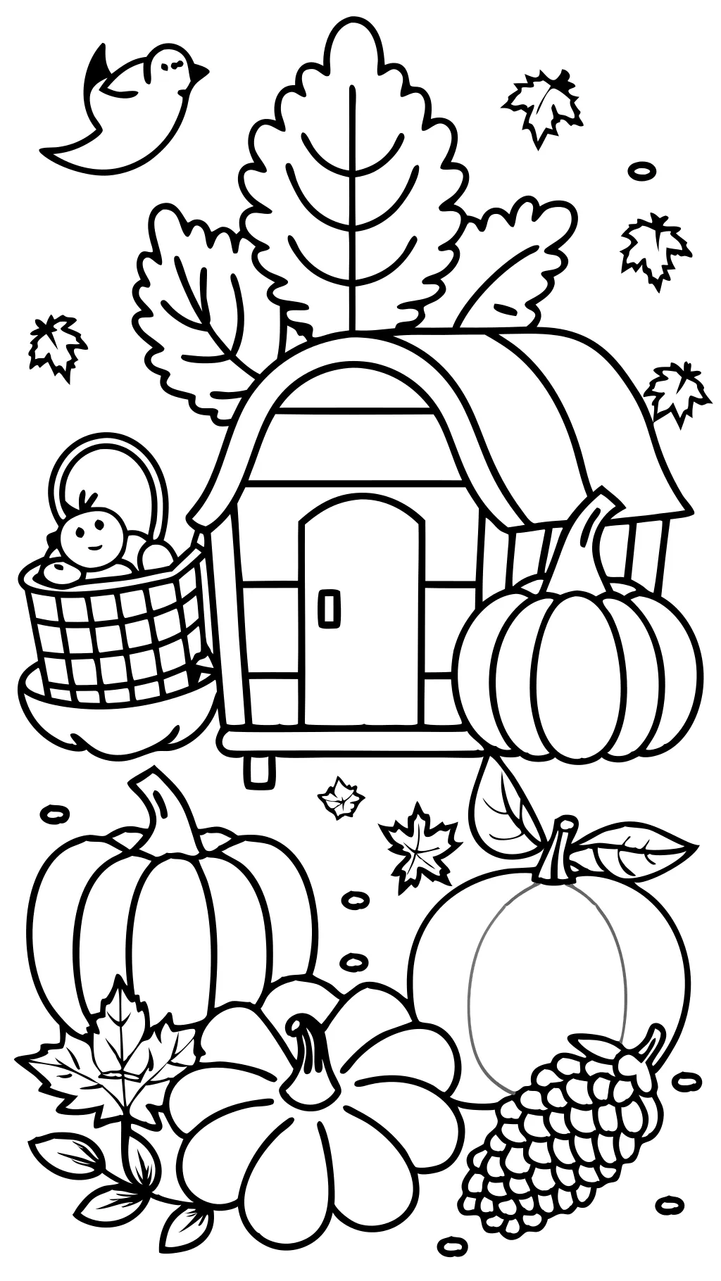 thanks giving coloring pages